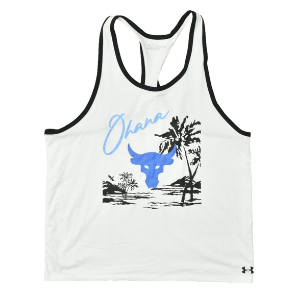 Under Armour Project Rock Ohana Tank Top Men's Loose Fit Size XXL The Rock - Picture 1 of 8